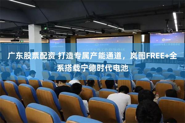 广东股票配资 打造专属产能通道，岚图FREE+全系搭载宁德时代电池