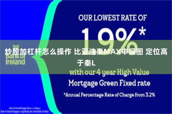 炒股加杠杆怎么操作 比亚迪秦MAX申报图 定位高于秦L