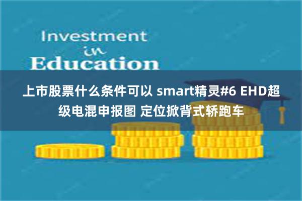 上市股票什么条件可以 smart精灵#6 EHD超级电混申报图 定位掀背式轿跑车