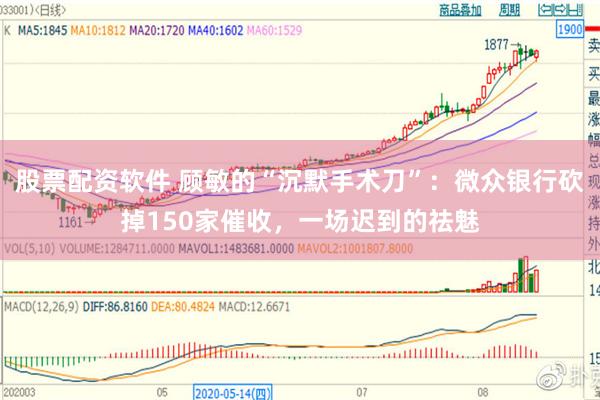 股票配资软件 顾敏的“沉默手术刀”:微众银行砍掉150家催收,一场迟到的祛魅