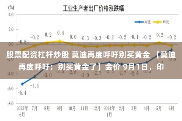 股票配资杠杆炒股 莫迪再度呼吁别买黄金 【莫迪再度呼吁：别买黄金了】金价 9月1日，印