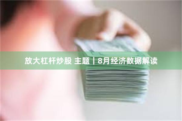 放大杠杆炒股 主题｜8月经济数据解读
