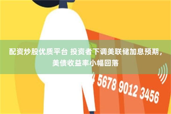 配资炒股优质平台 投资者下调美联储加息预期，美债收益率小幅回落